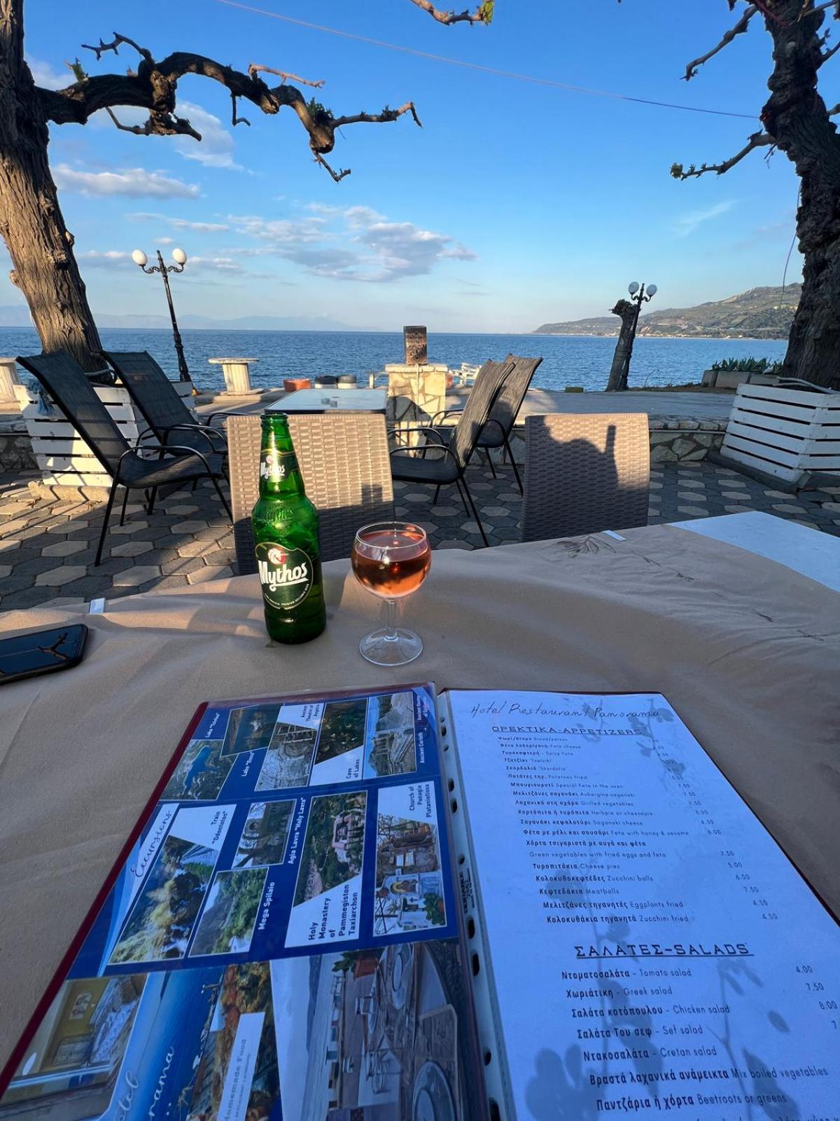 Panorama Hotel - Restaurant Diakopto Ngoại thất bức ảnh